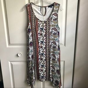 Boho Pattern Swing-Style Dress
